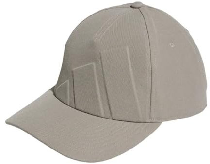 adidas M Twist Wvn Hat 2025, Gorra de Golf para Hombre (FR/ES, Letras, Talla única, Beige)