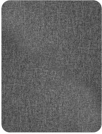 Aomhrek Toppa Adesiva per Tessuti, Toppe di riparazione per tessuti di lino, Tessuto Adesivo per Stoffa, Tessuto Adesivo per Riparazioni per divani, sedili dell'auto e tende, 20 x 28 cm (Grigio)
