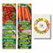 SEMIMEL Semi Piante Set Kit Giardinaggio 12 Varietà di Erbe Giardino Cucina Orto Coltivazione Basilico Rucola Peperone Friggitello Pomodoro