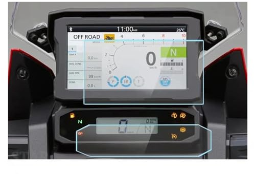 Proteggi Schermo Cruscotto Per CRF1100 L Africa Twin 2020 2021 2022 2023 2024 TPU Strumento Pellicola Anti Luce Blu A Prova Di Esplosione Pellicola Moto Cluster Protezione