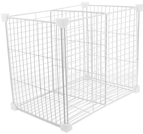 Alipis Panier de Rangement en Fil de Fer Blanc pour Congélateur, Grille