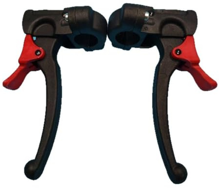 TOVINANNA Handbremsgriff Für Rollstuhl 1 Paar Ergonomische Manuelle Rollstuhlbremsen Zubehör Für Reparatur Und Austausch Mit Universeller Kompatibilität Und Langlebigem Material