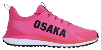 Osaka Zapatos de césped para hockey sobre césped para mujer, color rosa fluo, Frambuesa, 7.5