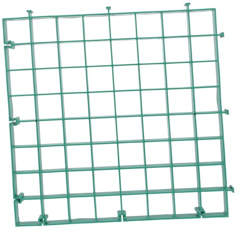 UKCOCO Rejilla Plástica Protectora para Árboles con Diseño Plano Resistente y Adaptable para Áreas Residenciales y Urbanas para Jardines y Caminos Municipales Incluye Verde