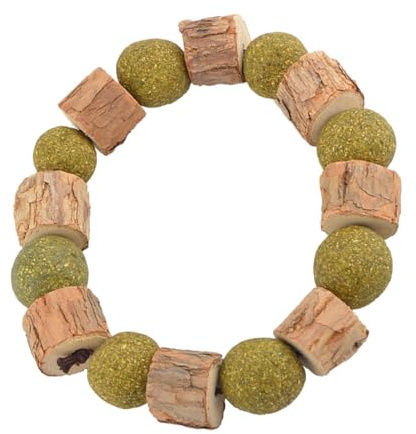 DOITOOL Mâcher pour Chat Vigne Argentée et Herbe Fraîche Collier Léger pour Nettoyage des Dents et Stimulation du Jeu chez Chatons et Chats Adultes