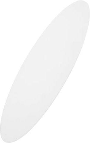 Cabilock Diffusore per Lampada di Soffitto Rotondo in Acrilico Bianco 30 Cm con Design Semplice per Ambienti Moderni e Camere