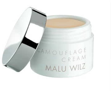 Malu Wilz Camouflage Cream Nr. 01 Light Sandy Beach 6g I Camouflage Make up stark deckend I Wasserfeste Concealer Creme für jeden Hauttyp I Zum Abdecken von Tattoos und Hautanomalien