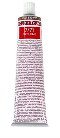 Wella Color Touch 7/ 71 mittelblond braun-asch