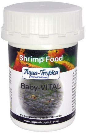 Aqua-Tropica Baby-VITAL - Aufzuchtfutter für Zwerggarnelen, 35 g