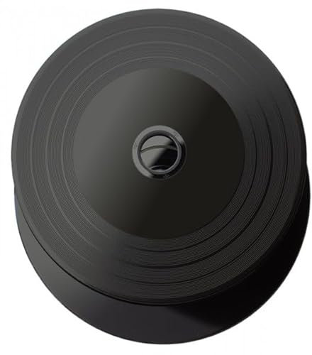 Kronenberg24 CD-R mit Vinyl-Optik und schwarzer Oberfläche - Hochwertige Retro-Ästhetik für Musikliebhaber - 100er Spindel
