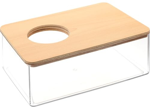 SHINEOFI Bañera para Hámster Transparente Reutilizable, Baño Diario de Arena para Chinchilla, Tamaño Grande, Accesorio Práctico para Mascotas Pequeñas, Caja de Baño Dos en Uno para Hámster
