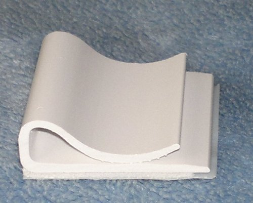 100x revelis Kabelhalter Kabelclips Kabelklemme Flachkabelhalter selbstklebend