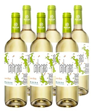 Cantarranas Verdejo - Vino Blanco DO Rueda (6 Botellas x 750ml)