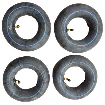 4 x FROSAL Schlauch Ventil 90 Grad 3.50-4 / Reifen/Transportwagen/Sackkarre/Ersatzschlauch