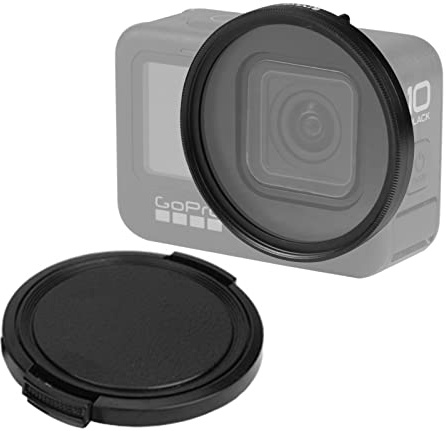 PULUZ 52mm UV Lens Filter Adapter Ring for GoPro HERO11 Black / HERO10 Black / HERO9 Black Camera Lens Adapter Ring Camera Filter Accessories