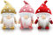 Gehydy 3er Set Wichtel Pilze Dekoration Frühlingdeko Wichtel Figuren Bauernhaus Decorations Zubehör für Home Küche