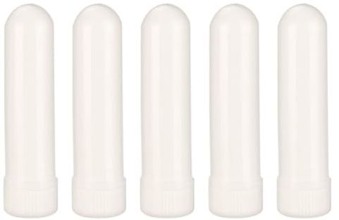 Mini-diffuseur 10 Pièces Blanc Aromathérapie Nasale Inhalateurs Blancs Tubes Huile Essentielle Inhalateurs Rechargeables Pour Huiles Essentielles
