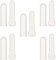 Mini-diffuseur 10 Pièces Blanc Aromathérapie Nasale Inhalateurs Blancs Tubes Huile Essentielle Inhalateurs Rechargeables Pour Huiles Essentielles