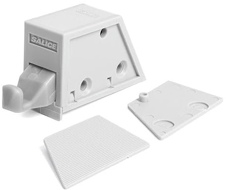 Pulsador push con tope gris dp3sng p/ptas. de alzamiento, cajones y ...