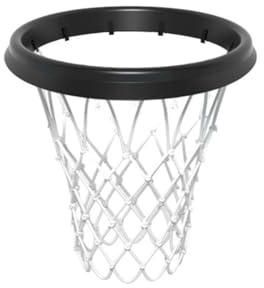 Rete da Basket Portatile di Ricambio, Rete da Basket per Tutte le Condizioni Atmosferiche per Cerchio da Basket, Rete da Basket Universale Resistente alle Intemperie, Adatta per Cerchi di Dimensioni