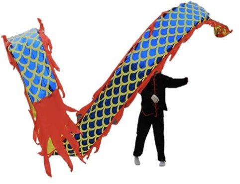 FOELANNE Zirkus, Karnevalsshows, rhythmischer Tanz, Outdoor, Drache, Tanz, Schaukel, breites Band, Sport, Fitness, Tanz, Luftschlangen, Folk-Tanz, Drache, für Urlaub, Dekoration, Fitness (10 m)