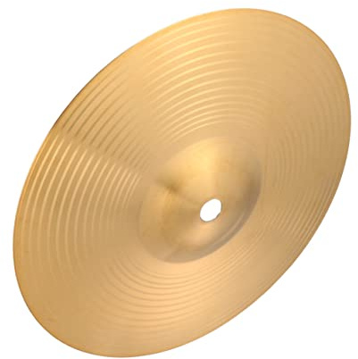 Garneck Hi-Hat-Becken 7.68 Zoll Messingbecken Für Schlagzeuger Schlagzeug Becken Mit Traditionellem Finish Hoher Schlagfestigkeit Für Anfänger Schüler Und Profispieler
