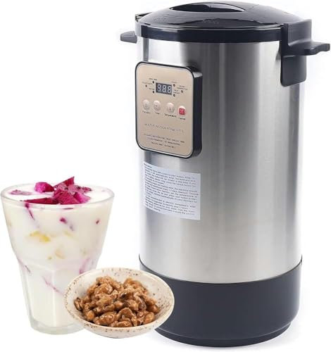 GYDUHYE Stainless Steel Yogurt Maker, Commercial Fermentation Machine,12L Automatic Yogurt Machine, for Home Kitchen Bar Enzymes Rice Wine Dough Fruit Vinegar