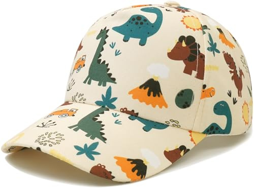 YeeHeen Kids Baseball Cap Toddler Sun Hats Adjustable Summer Hat for Boys 2-4Years