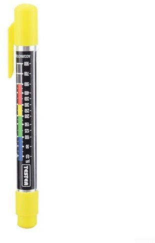 Compact Paint Thickness Meter with Magnetic Tip Perfect for Tight Spaces in Vehicles