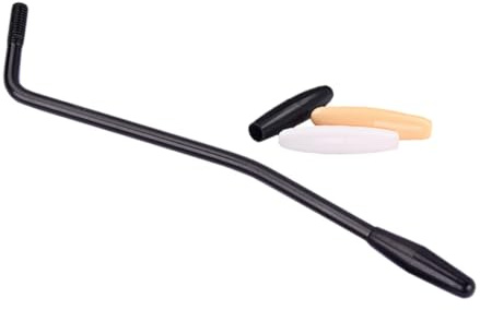 Gatuida Brazo de Trémolo Accesorio de Reemplazo con Rosca de 6 Mm para Guitarra Eléctrica para 3 Puntas Metálicas Negras Adecuado para Guitarristas y Amantes Música