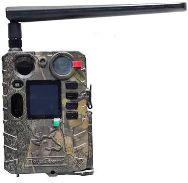 BolyGuard Caméra de chasse 18 MP, 720P HD, 4G, prise en charge des opérations solaires, Molnus GSM, 940 nm, noir ir vision nocturne, 100 pieds, IP66