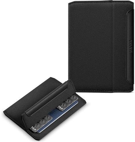 VULKIT RFID Passport Holder Slim Design Pocket Fitted Passport Cover Magnetic Closure, Single Passport Design