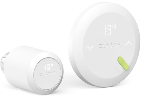 COMAP Thermostat Programmable sans Fil COMAP Smart Home - Chauffage électrique (fil Pilote) - QTW12-EW-CO-EU - L151015001