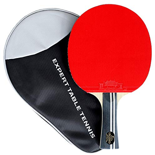 Palio Legend 3.0 - Pala de Tenis de Mesa y Estuche Avanzada aprobada por la ITTF | Máxima Potencia, Velocidad y Giro (Una Pala)