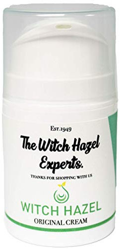 The Witch Hazel Experts | Distilled Witch Hazel & Zinc Oxide Antiseptic Cream for Irritated Skin, Breakouts, Chillblains & Dry Skin 50g