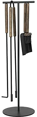Blomus Ashi Kaminbesteck Dunkelbraun One Size