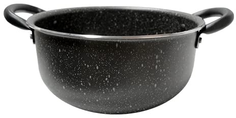 Taflon Pentola Casseruola, Alluminio 99% 2 manici uso forno, Rivestimento PTFE Ecologico (18 CM)