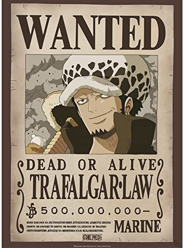 ABYstyle GBEye One Piece Wanted Law Poster 38x52cm