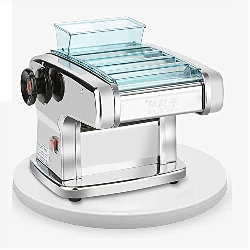 Pasta Maker Pasta Machine Machines and Attachments Silver Household Commercial Multifunctional Electric Dough Pressing Machine Stainless Steel Manual Pasta Machine
