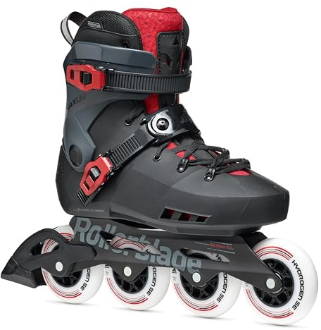 Rollerblade MAXXUM XT, Inline-Skates für Männer, Fitness Inliner, Schwarz/Rot
