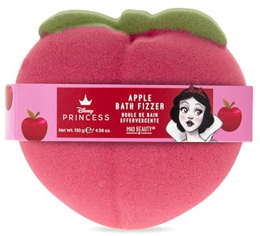 Mad Beauty - Sfera da bagno effervescente Biancaneve con Apple Disney Principessa