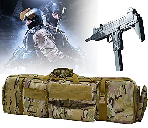 Gewehrrucksack Weiche Gewehrkoffer Gewehrkoffer, doppelter langer, weicher Gewehrkoffer, taktische Karabiner-Gewehrtasche für den Außenbereich, Pistolentasche und multifunktionaler Waffenkoffer, absc