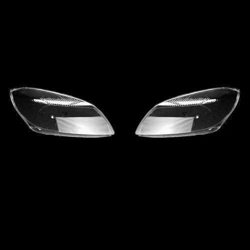 VNABIA Scheinwerferglas Cover Kompatibel Mit Skoda Für Fabia 2012 2013 2014 Autoscheinwerferlinse Glasabdeckung Scheinwerferlichtschalengehäuse Scheinwerfer Transparente Lampenschirmabdeckung