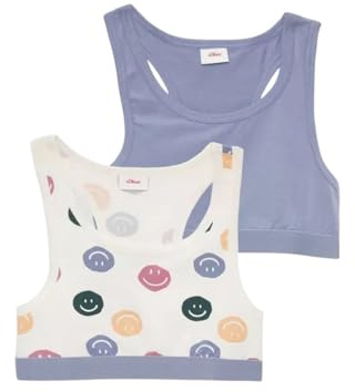 s.Oliver Mädchen T-Shirt-Bustier im Doppelpack
