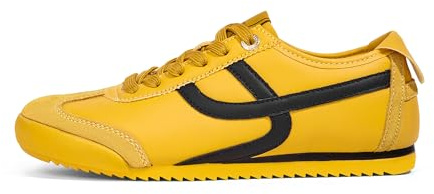 LUCKY STEP Zapatillas Ligeras Retro para Mujer - Diseño de Suela Fina Flexible y Malla Transpirable, Zapatos de Ocio para Caminar por la Ciudad y Hacer Deporte