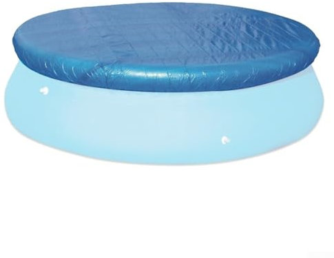 Cubierta de piscina de polietileno, evita las hojas y el polvo, varias selecciones de tamaño (diámetro 183 cm)