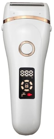 Smärtfri rakhyvel för kvinnor smärtfri damtrimmer USB flicka kropp hår rakapparat LCD display våt torr damer ben hårborttagare