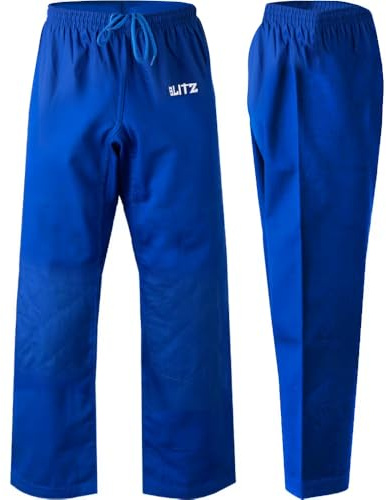 Blitz Student Judo Trousers - Blue - 3/160cm
