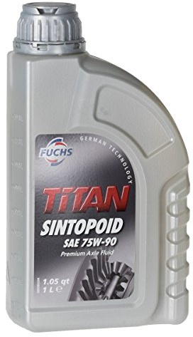 FUCHS Getriebeöl Achsgetriebeöl TITAN SINTOPOID SAE 75W-90 75W90-1L 1 Liter
