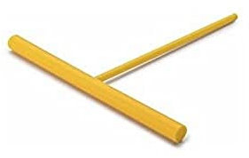 Ibili ESPATULA para Crepes 14 CM, Stainless Steel, Amarillo, 1x1x14 cm